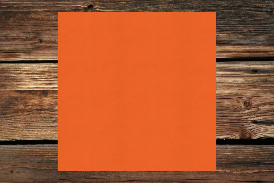 Einzelkarten 160x160 mm Dunkelorange 230 g/qm